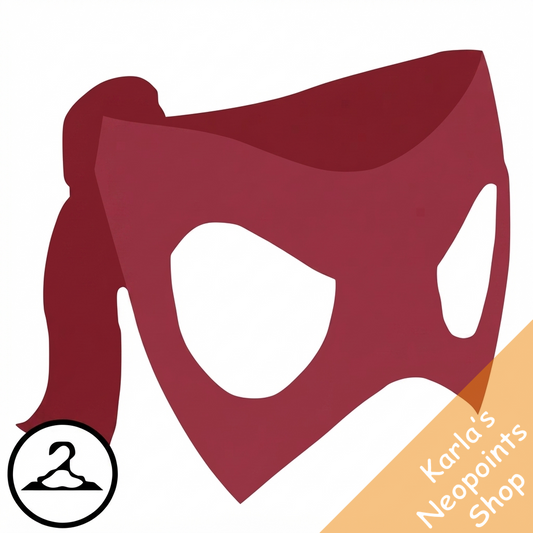 Dyeworks Red: Bandit Mask