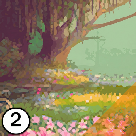 Dyeworks Pink: Beautiful Green Painting Background