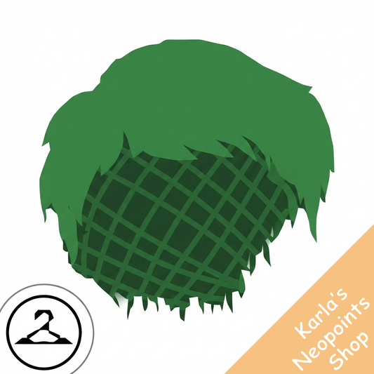 Dyeworks Green: Blonde Gladiator Wig