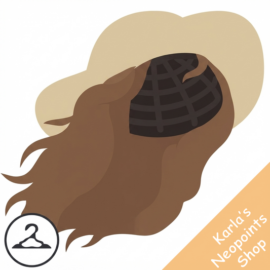 Dyeworks Brown: Windswept Wig and Hat