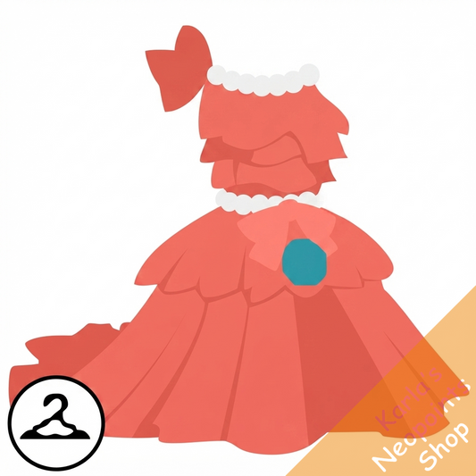 Dyeworks Red: Elegant Holiday Tree Dress