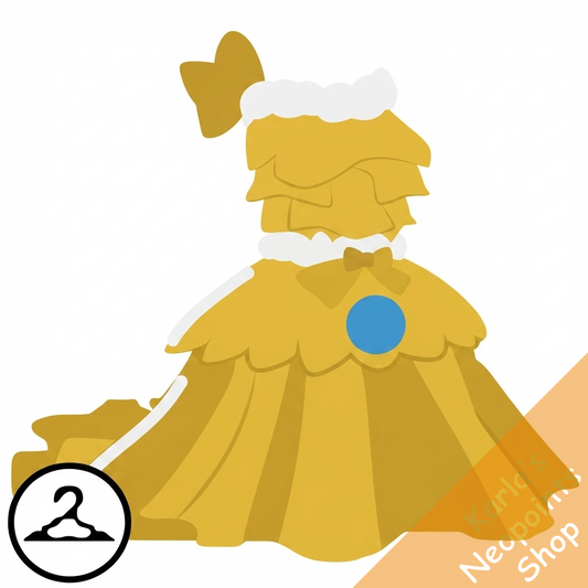 Dyeworks Yellow: Elegant Holiday Tree Dress