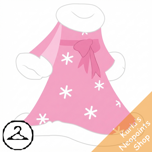 Dyeworks Pink: Prissy Miss Snowflake Dress