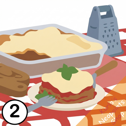 Lasagna Feast Foreground