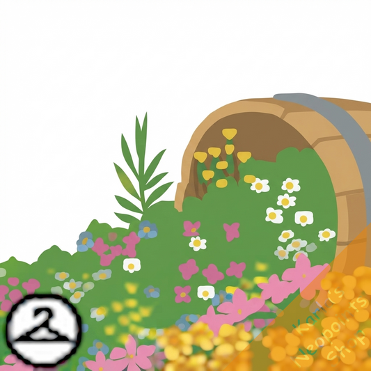 Premium Collectible: Spilling Flower Pot Foreground