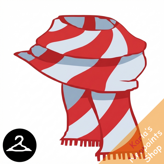 Premium Collectible: Candy Cane Scarf