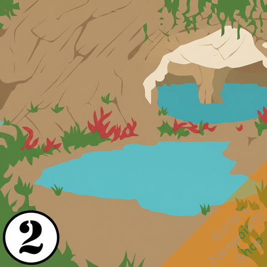 Premium Collectible: Within the Grotto Background