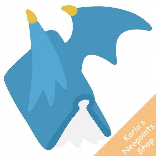 The Blue Shoyru Takes Flight!