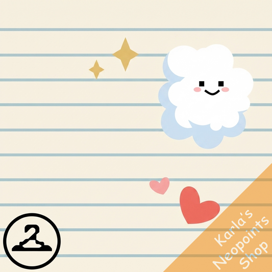 Doodle in a Notebook Background