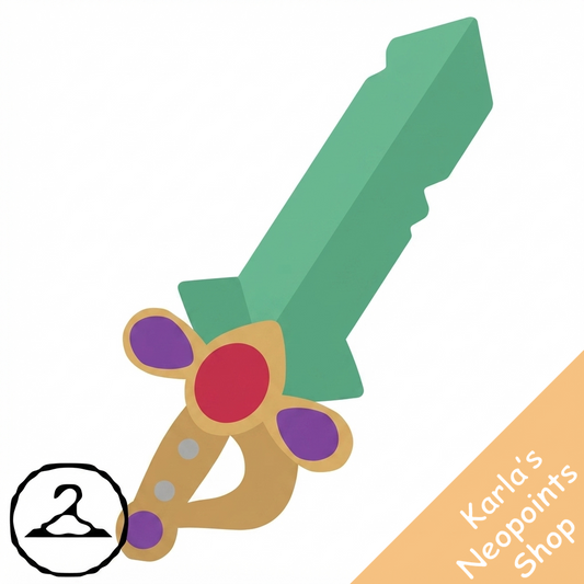 Jewel-Encrusted Sword