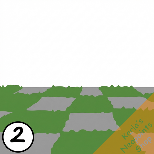 Checkered Garden Path