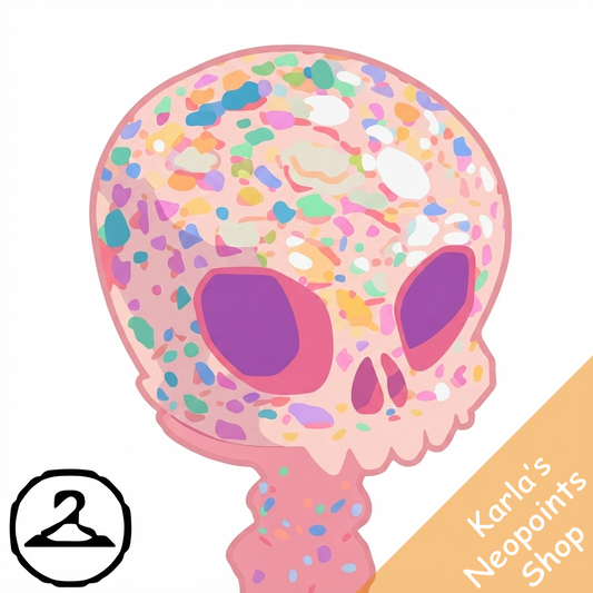 Jeweled Skull Wand