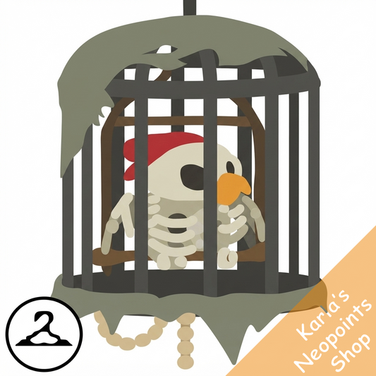 Caged Skeleton Pawkeet