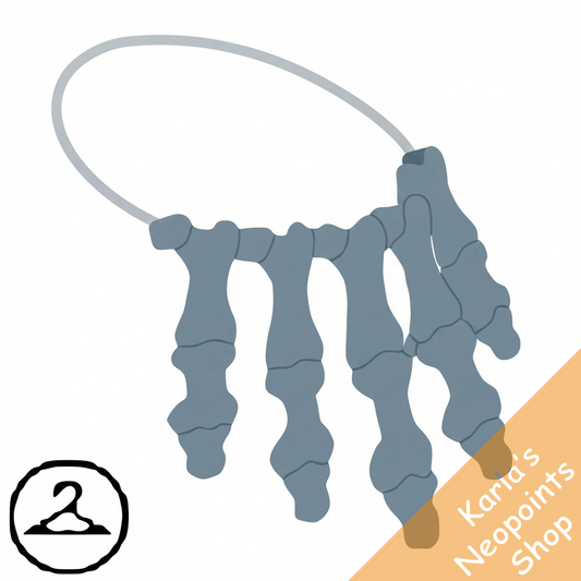 Bone Finger Necklace