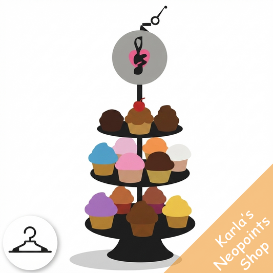 Record Dessert Stand