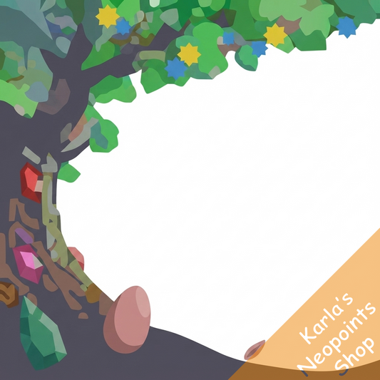 Jewel Tone Side Tree