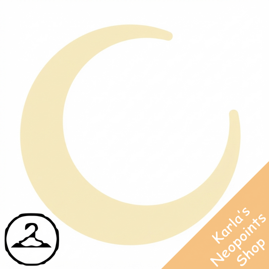 Crescent Moon Background Item
