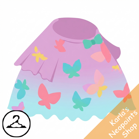 Pastel Butterfly Top