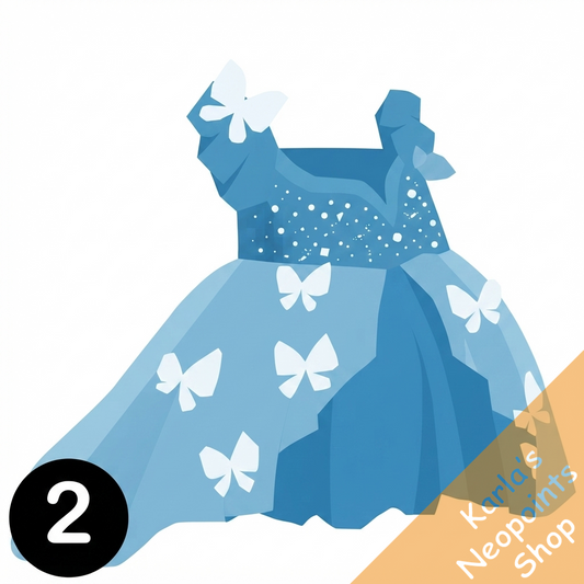 Captivating Butterfly Gown