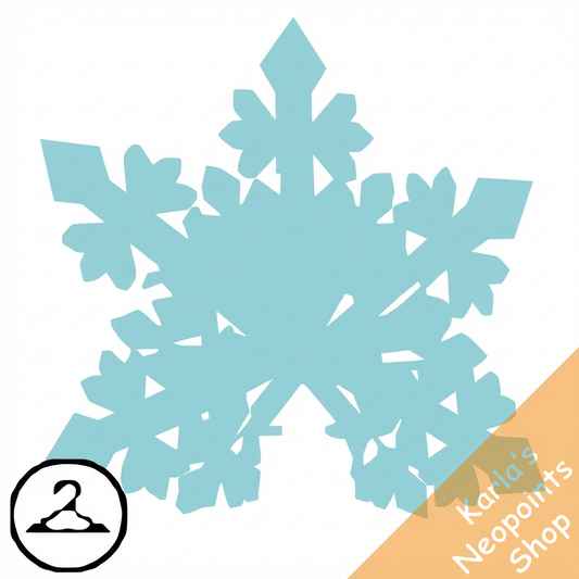Dazzling Snowflake Wings