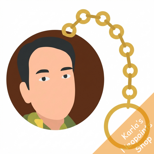 Leo Keyring Charm