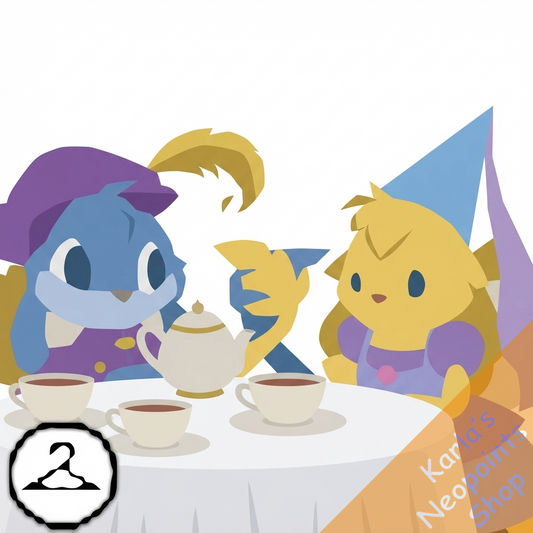 Royal Zafara Plushie Tea Party Trinket