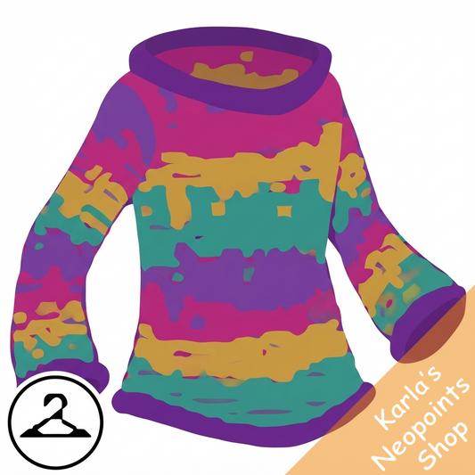 Colourful Yarn Sweater