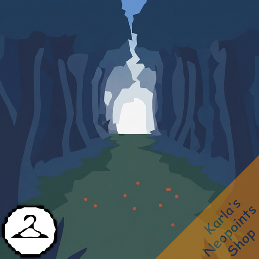 Dusky Forest Path Background
