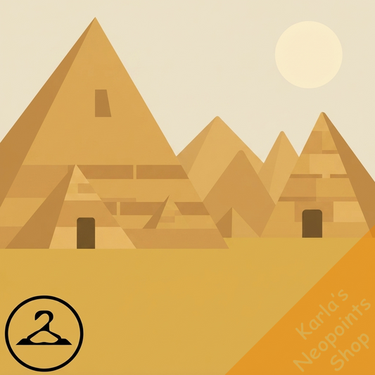 Lost Desert Pyramids Background
