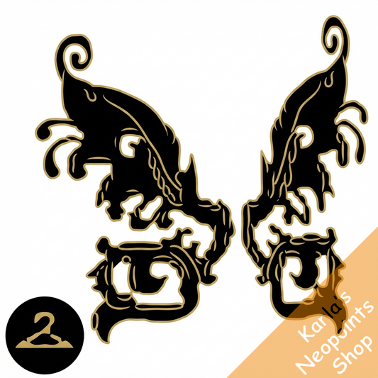 Damask Leaf Wings