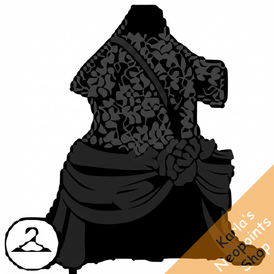 Black Rose Dress