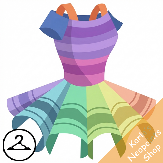 Crayon Wrapper Dress