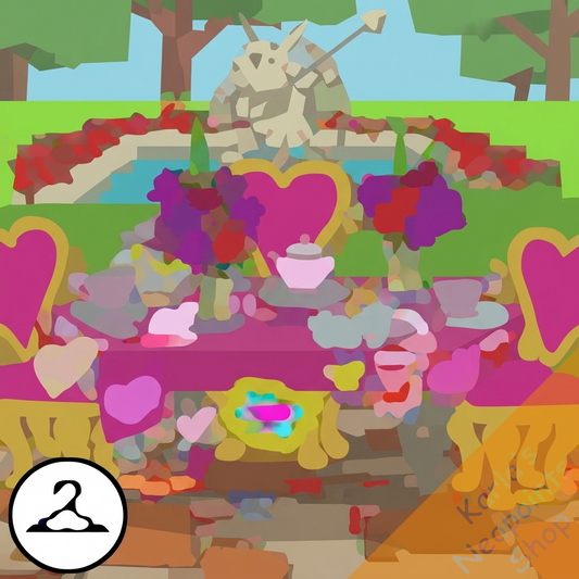 Garden Tea Party Background