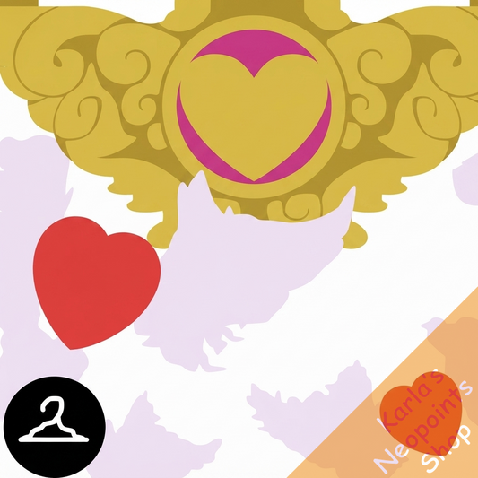 Winged Hearts Garland