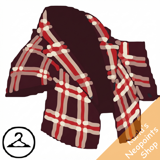 Snazzy Plaid Valentine Coat