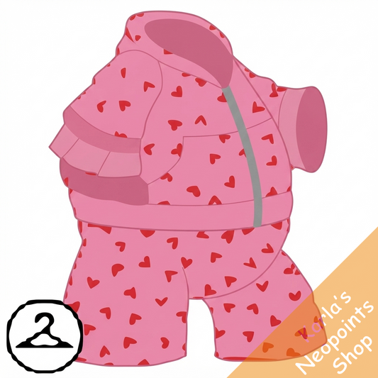 Pink Valentine Velour Track Suit