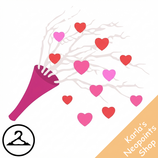 Branching Hearts Bouquet
