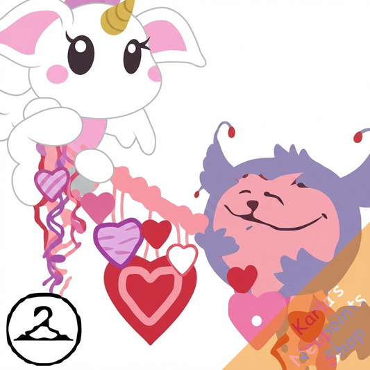 Valentine Helpers Garland
