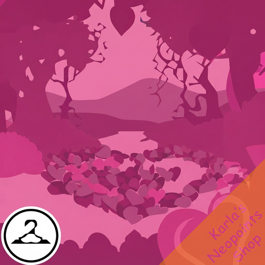 Glade of Pink Background
