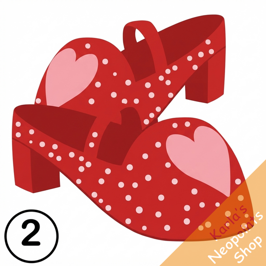 Pretty Valentine Shoes