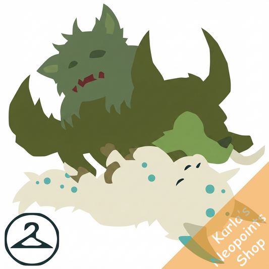 Sleeping Mutant Petpet Companions Foreground