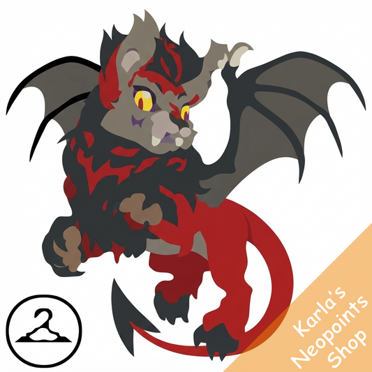 Prismatic Crimson: Daunting Darigan Varwolf