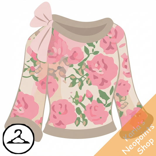 Charming Rose Sweatshirt