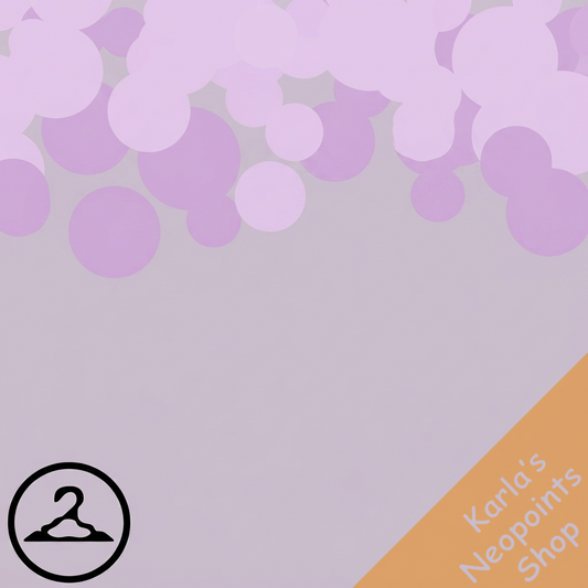Dyeworks Purple: Golden Scattered Light Garland