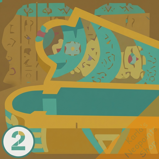 Golden Sarcophagus Background