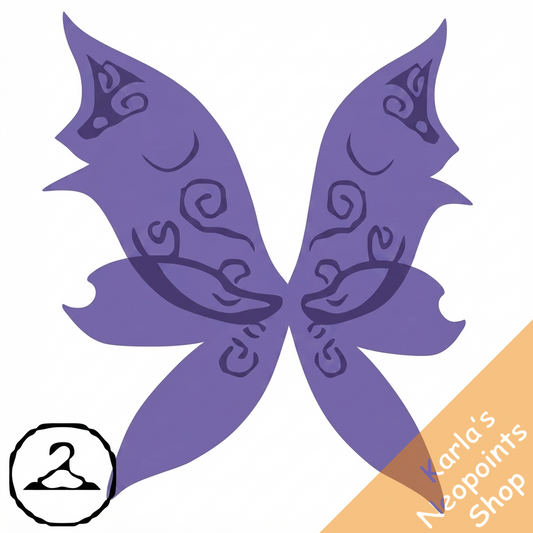 Purple Faerie Tale Wings
