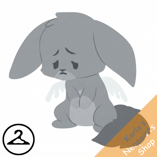 Giant Grey Faellie Petpet Wearable