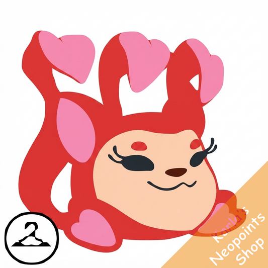 Giant Red Babyca Petpet Wearable