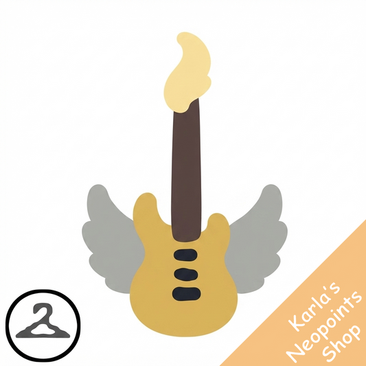 Angelic Rocker Guitar