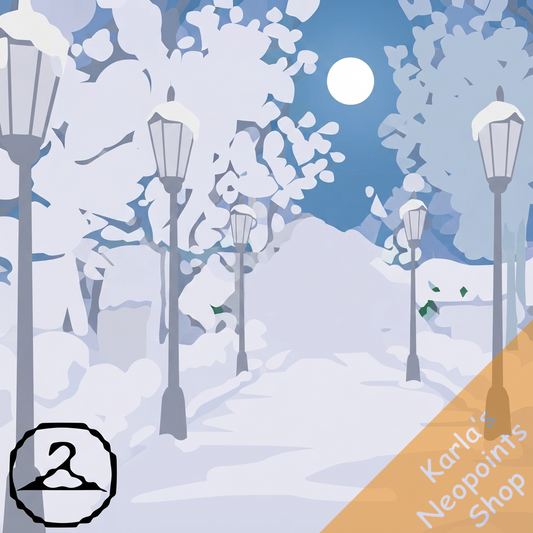 White Winter Wonderland Background